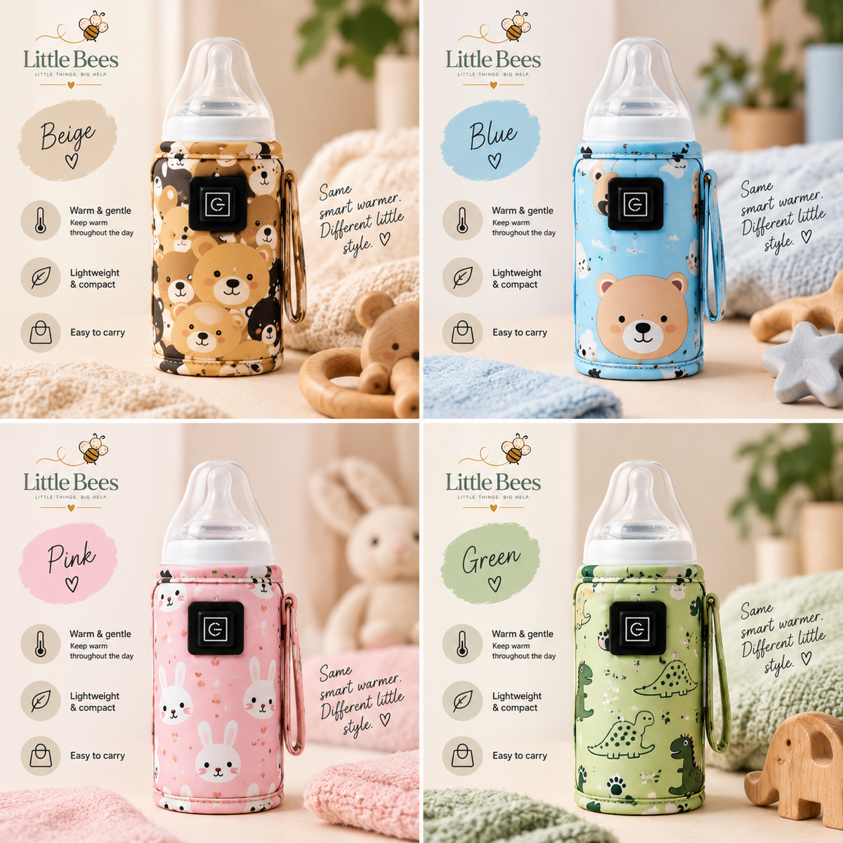 Little Bees™ Warm & Go Bottle Warmer