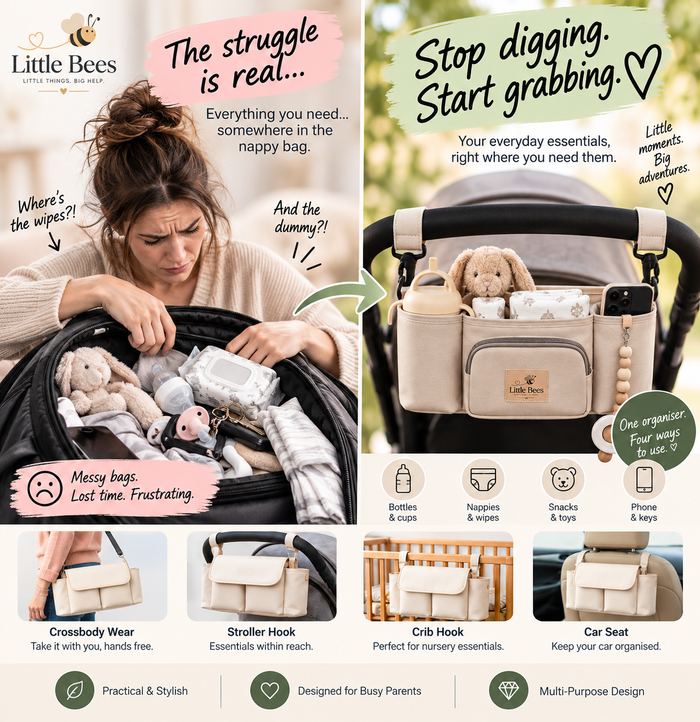 Little Bees™ Grab & Go Organiser