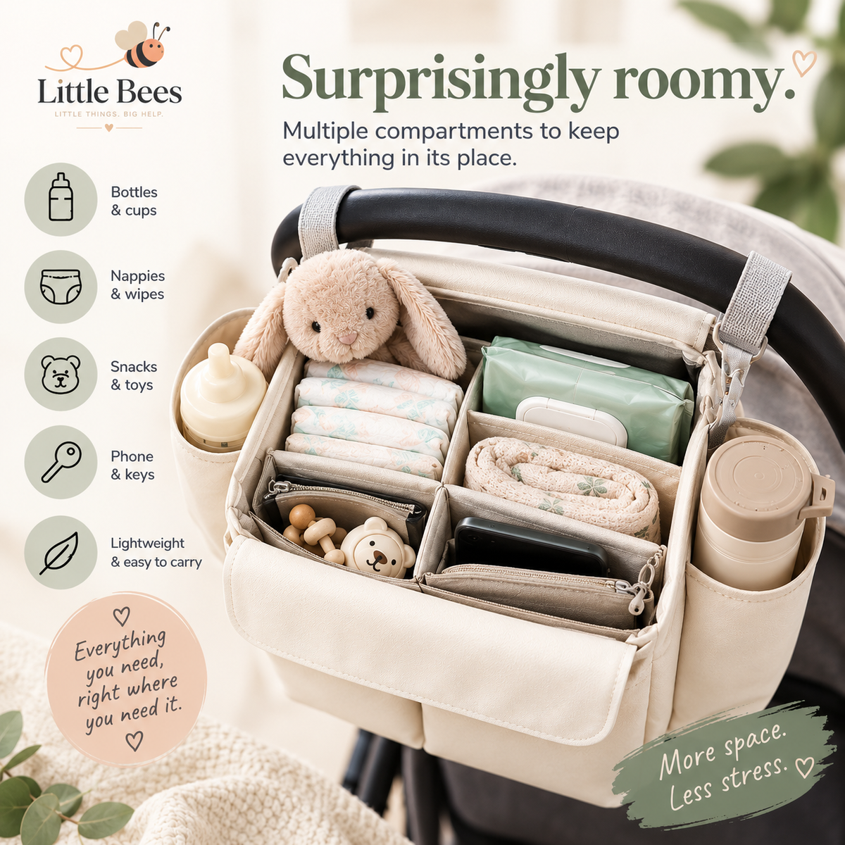 Little Bees™ Grab & Go Organiser