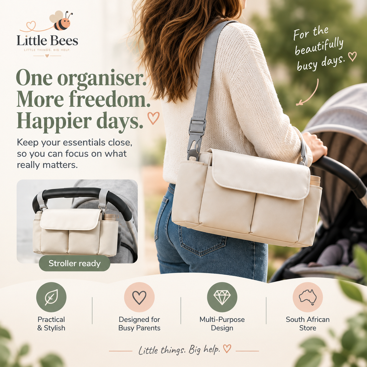 Little Bees™ Grab & Go Organiser